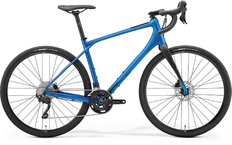 2023 Merida Silex 400 Gravel Bike - Blue 